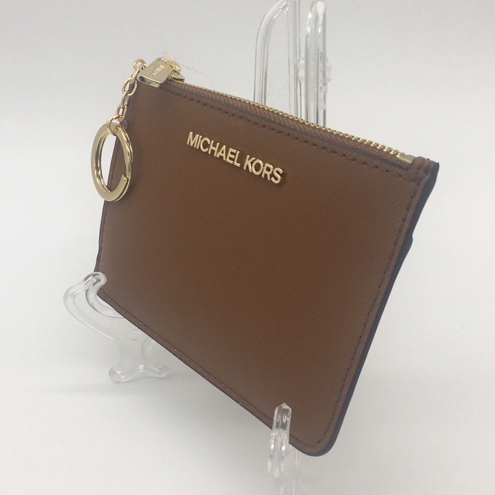 Jet Set Travel Sm TZ Coinpouch W ID Leather Luggag - Picture 1 of 8